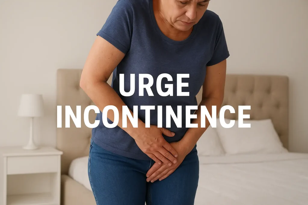 how to manage urge incontinence Corby symptoms