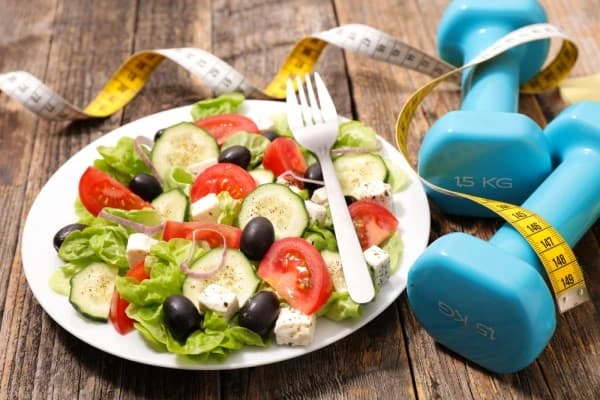 Example of good diet and exercise Corby