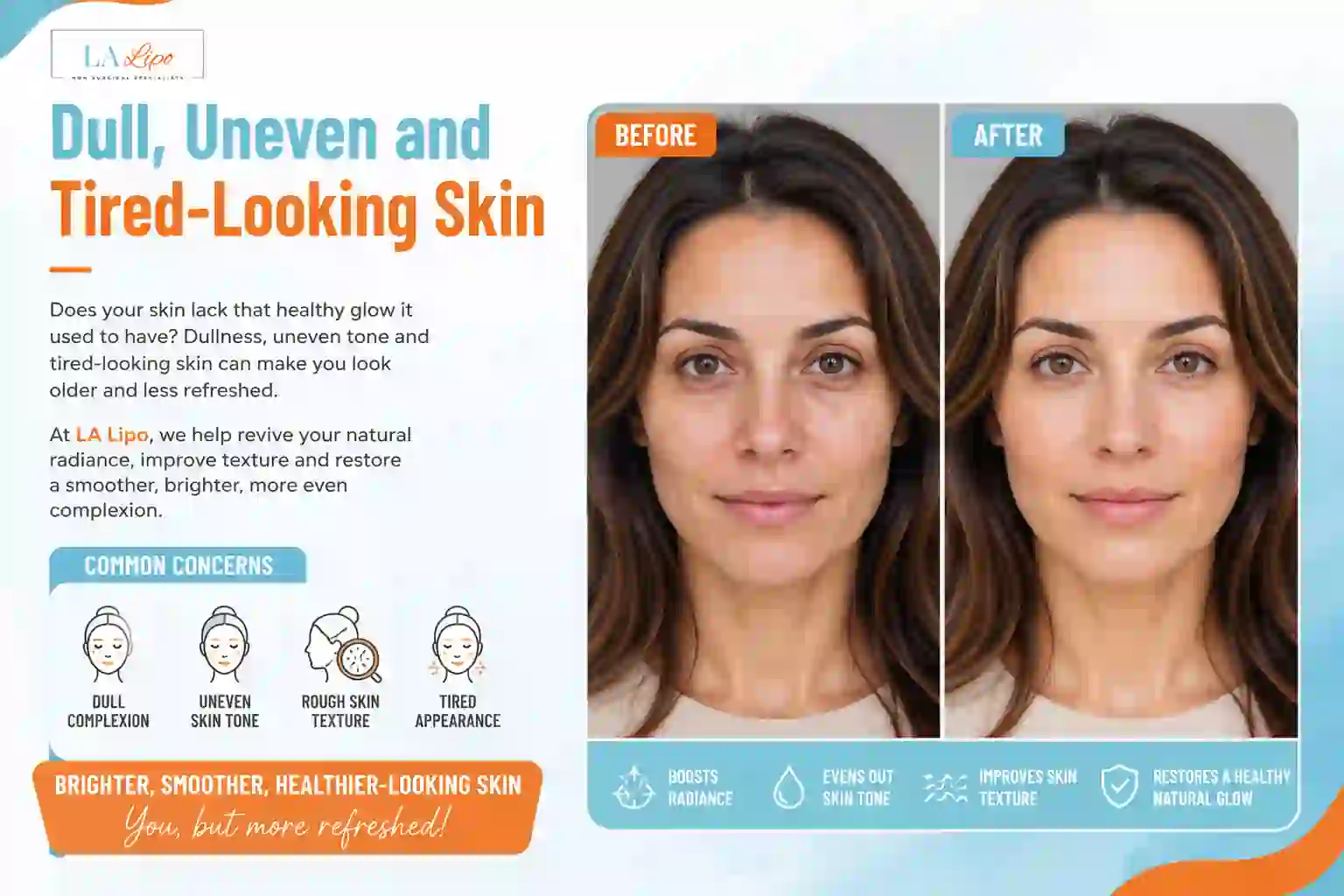 Sign #5: Dull, Uneven and Tired-Looking Skin Corby