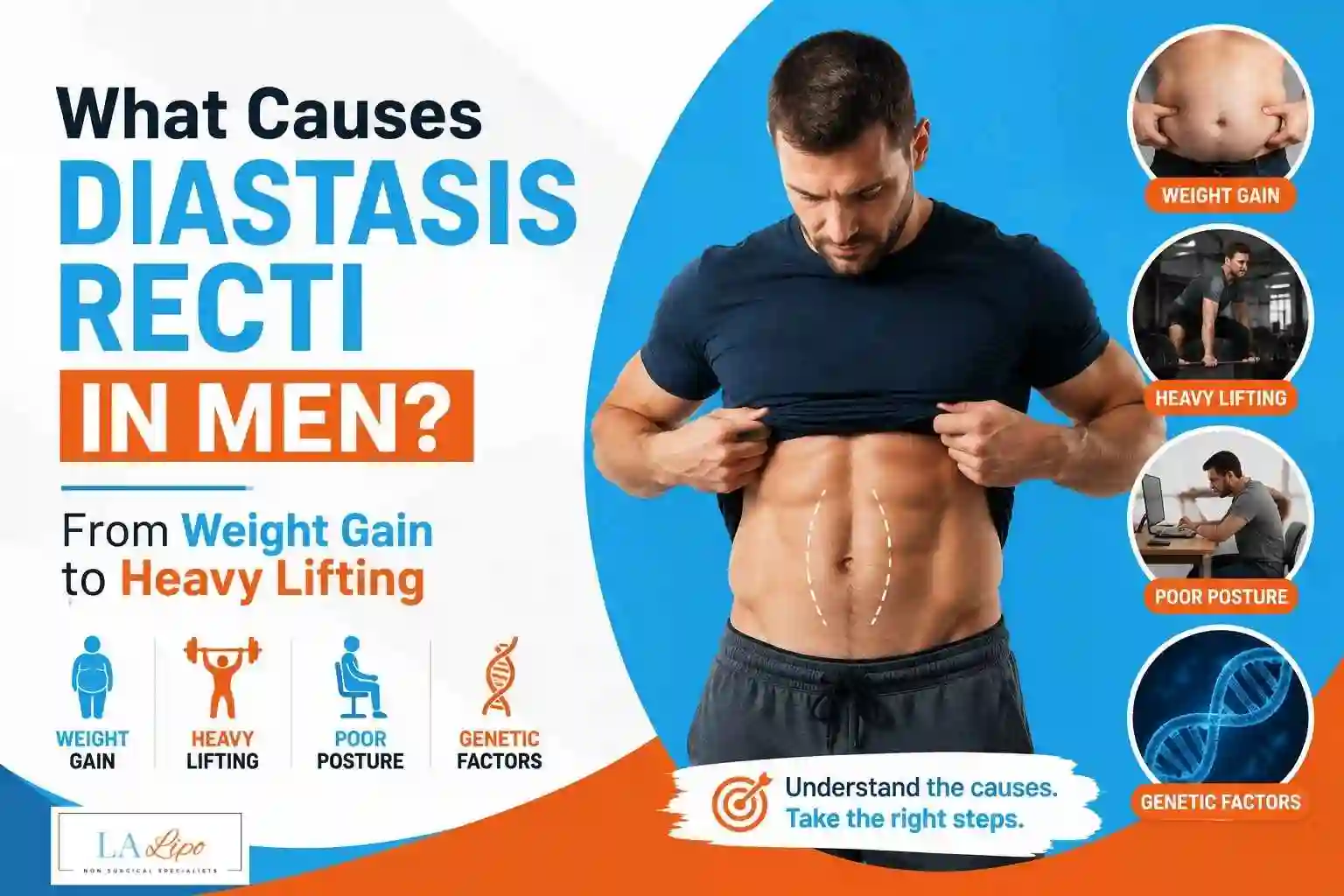 What Causes Diastasis Recti in Men? From Weight Gain to Heavy Lifting Corby